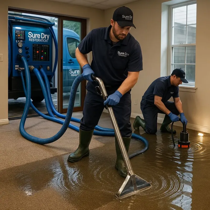 Water Extraction and Removal process in Dripping Springs, TX